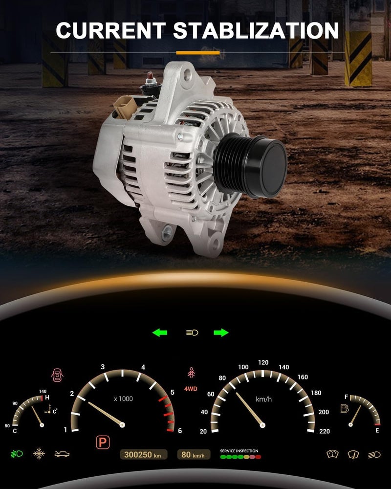 ROADFAR Alternator Compatible for for Toyota for Tacoma 2.7L 2007-2016, Replace 11354 - Image 3